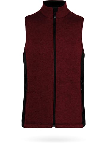 Normani Outdoor Sports Damen Strickweste Kashechewan in Rot