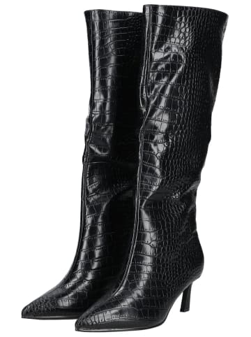 Steve Madden Stiefel in Croco Black