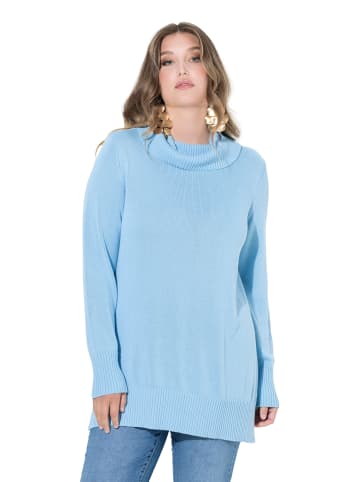 MIAMODA Pullover in himmelblau