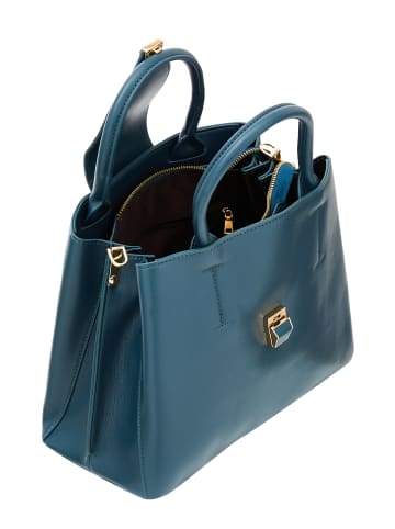 Usha Handtasche in Grau Blau