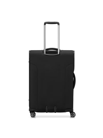 Roncato City 3.0 4 Rollen Kofferset 3-teilig mit Dehnfalte in schwarz