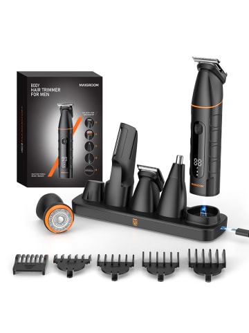 MaxGroom MAXGROOM LK-892 Multifunktionstrimmer mit austauschbaren Aufsätzen