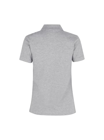 IDENTITY Polo Shirt stretch in Grau meliert