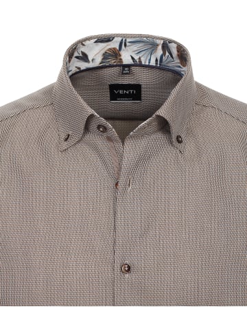 Venti Businesshemd in Braun