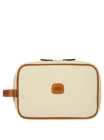 BRIC`s Firenze - Kulturbeutel 25 cm (black) in cream