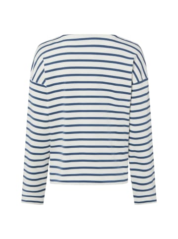 Marie Lund Sweatshirt in ecru indigo