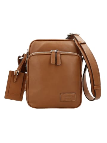 PICARD Authentic Umhängetasche Leder 19 cm in cognac