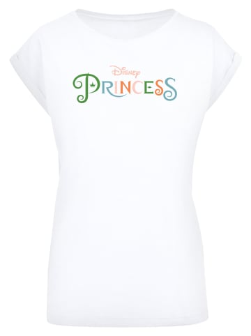 F4NT4STIC T-Shirt Disney Logo Prinzessin in weiß