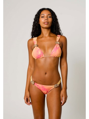 Moda Minx Bikinihose Nautilus Shell Fixed Bikini Bottom in orange