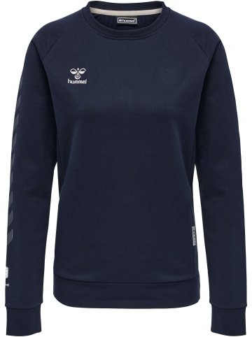 Hummel Sweatshirt Hmlmove Grid Cot. Sweatshirt Woman in MARINE