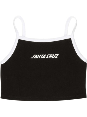 Santa Cruz Weste "Strip Contrast Vest" in Grün