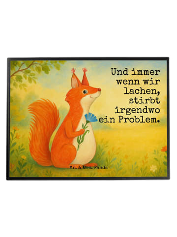 Mr. & Mrs. Panda schreibtischunterlage Eichhörnchen Blume Design... in Weiß