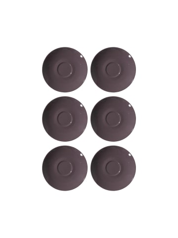 Ritzenhoff & Breker 6er Set Espressountertassen Doppio in Toffee ø 12 cm