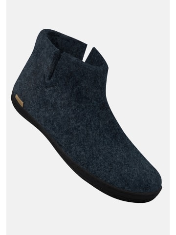 glerups Boots Kautschuksohle Schwarz in Denim
