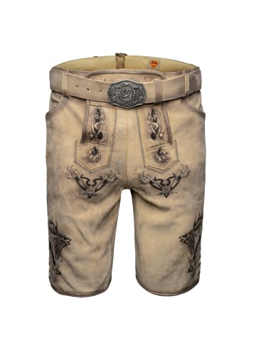 Maddox Country Lederhose Felixsee in hellbraun