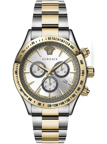 Versace Chronograph Chrono Classic silberfarben/goldfarben in silber