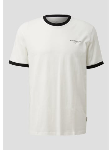 QS T-Shirt in 02D0_creme