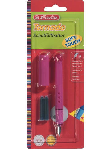 Herlitz Füllhalter Tornado A-Feder farbig sortiert