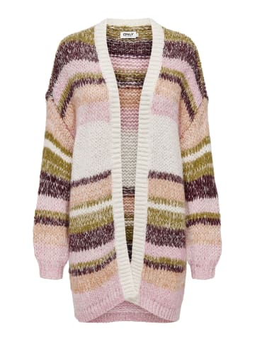 ONLY Strickjacke in Whitecap Gray