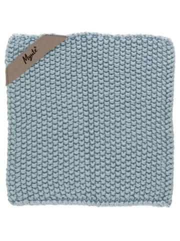 IB Laursen Topflappen Mynte gestrickt in blue bell
