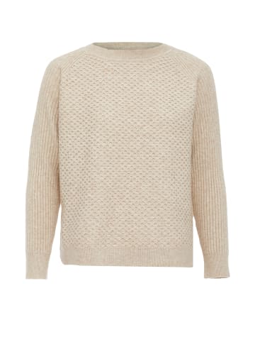 carato Damen Strickpullover in Beige