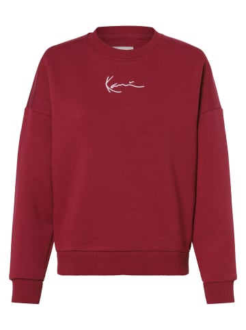 Karl Kani Sweatshirt in bordeaux