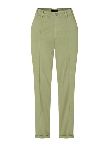 More & More Baumwollstretch-Hose in pale olive green