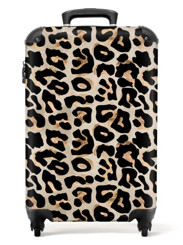 MuchoWow Suitcase, Koffer, Reisekoffer Panthermuster
