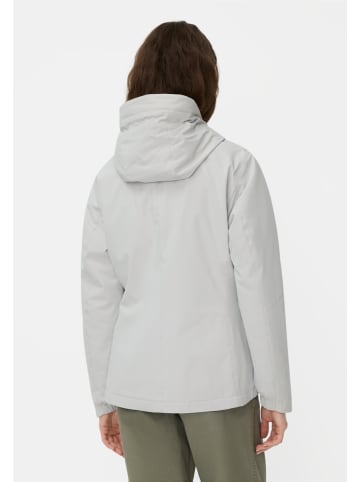 Camel Active Funktionsjacke mit abnehmbarer Kapuze in Silber