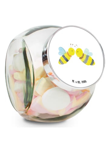 Mr. & Mrs. Panda Kaffeedose Biene Liebe ohne Spruch in Weiß