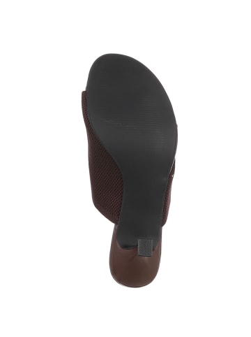 Ital-Design High-Heel Sandalette in Braun