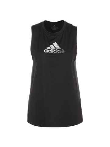 adidas Performance Tanktop Designed To Move AEROREADY in schwarz / grau