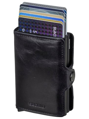 Secrid Geldbörse Twinwallet Vintage in Black