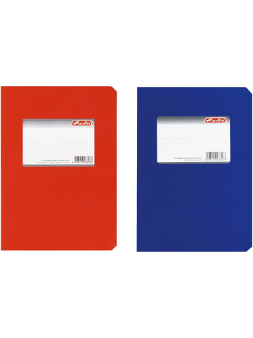 Herlitz Kladde A5 150 Blatt kariert Einband glänzend