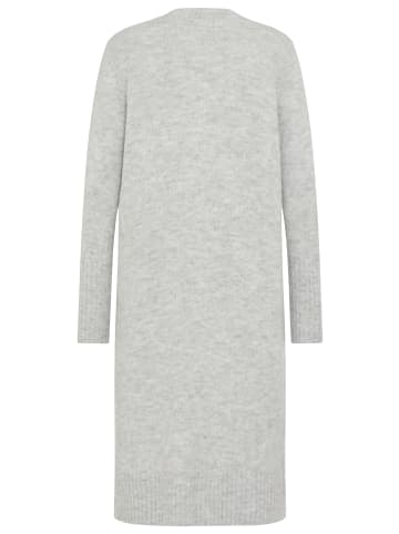 Laura Scott Strickjacke in hellgrau melange