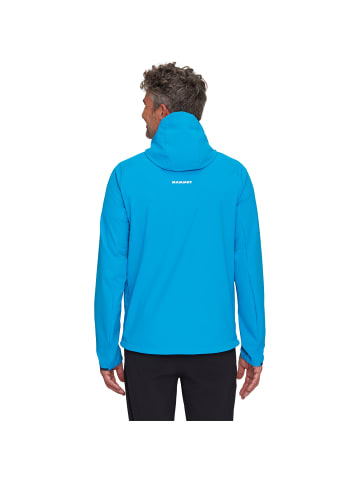 Mammut Ultimate Comfort SO Hooded Jacket Men in Blau3087