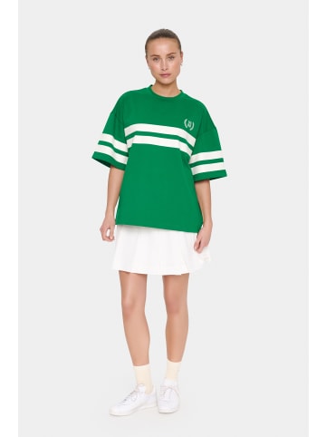 SAINT TROPEZ Sweatshirt ZalinaSZ Oversize fit in Abundant Green