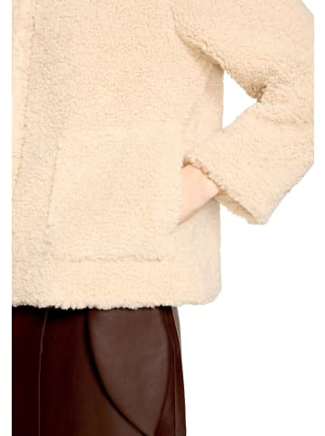 CARTOON Plüschjacke mit Kragen in Beige