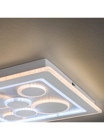 FISCHER & HONSEL LED-Deckenleuchte Ratio in Weiß -  (L)50,1 x (B)50,1 x (H)5,3 cm