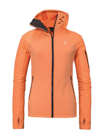 Schöffel Fleecejacke "Fleece Hoody Rotbach L" in melon