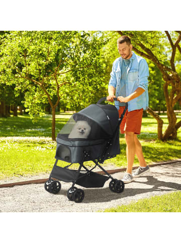 Pawhut Hundebuggy 76,5L x 52B x 95H cm