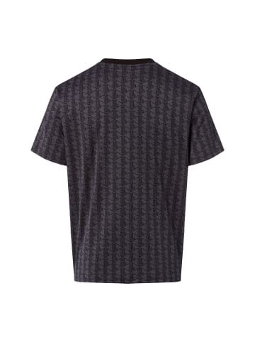 Lacoste T-Shirt in anthrazit schwarz