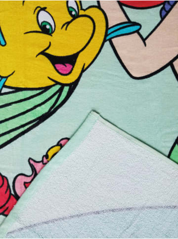 Disney Disney Arielle Strandtuch Badetuch Handtuch 140 x 70 cm in grün