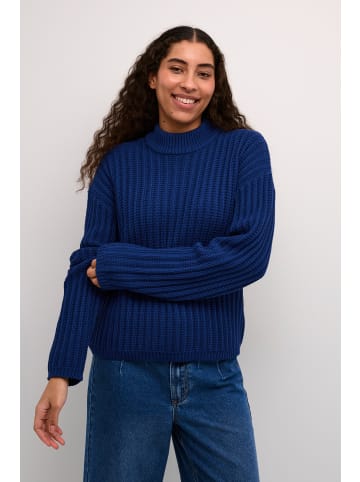 Kaffe Strickpullover KAbess Baggy fit in Beacon Blue