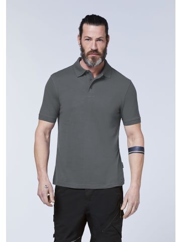 Expand Poloshirt in Grau