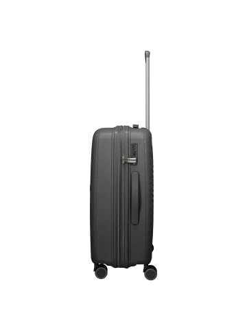 travelite Tamaris x Travelite Voyaage 4 Rollen Trolley M 66 cm mit Dehnfalte anthracite