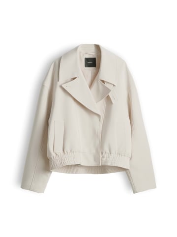 someday. Blazer mit O-Silhouette und Gummibund in Natural Glaze