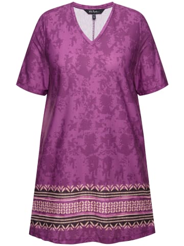 Ulla Popken Longshirt in pflaume