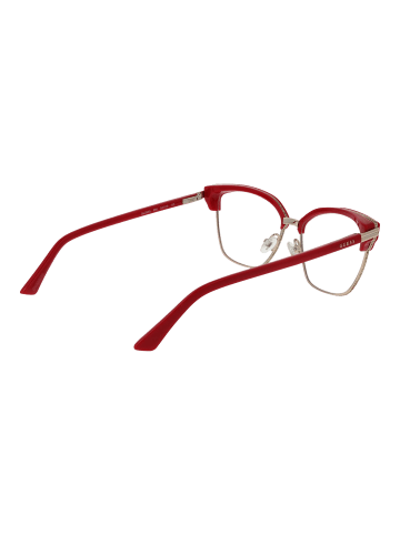 Guess Damen Optische Fassungen Browline Rot