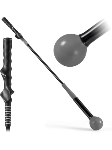 COSTWAY Golf Swing Trainer 80cm in Grau